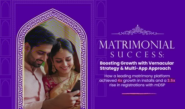 Matrimonial app india programmatic advertising success