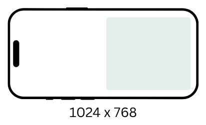 1024x768 video ad size